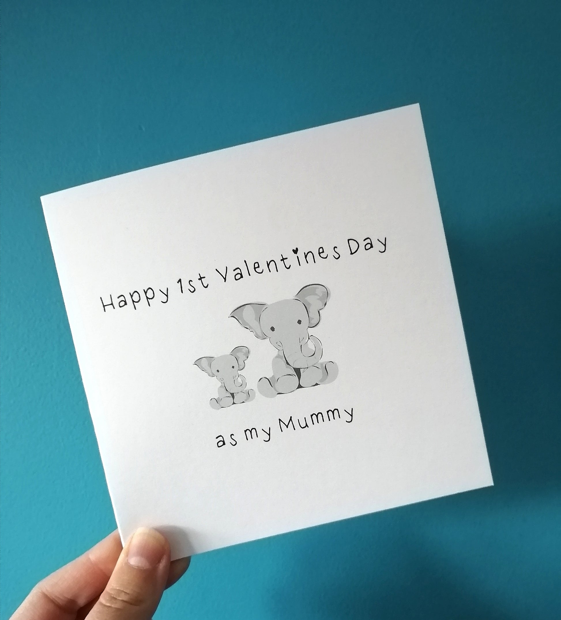1st Valentines as my Mummy Card image 1