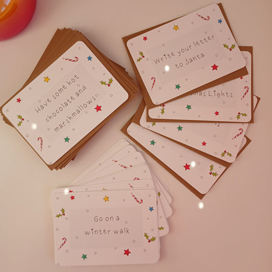 24 Christmas Advent Envelopes image 0