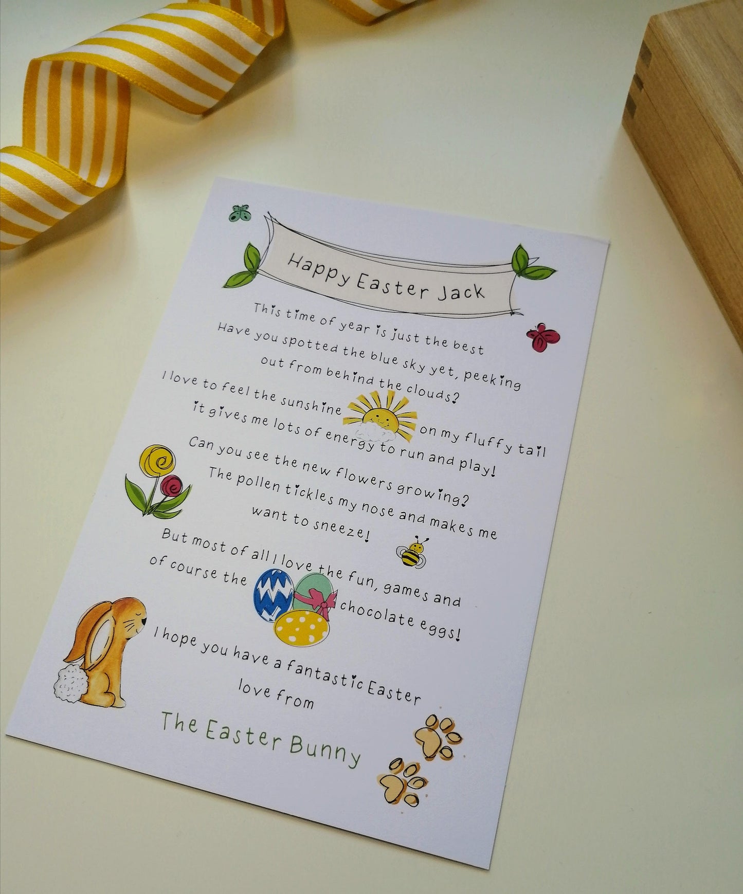 Letter from the Easter Bunny image 4