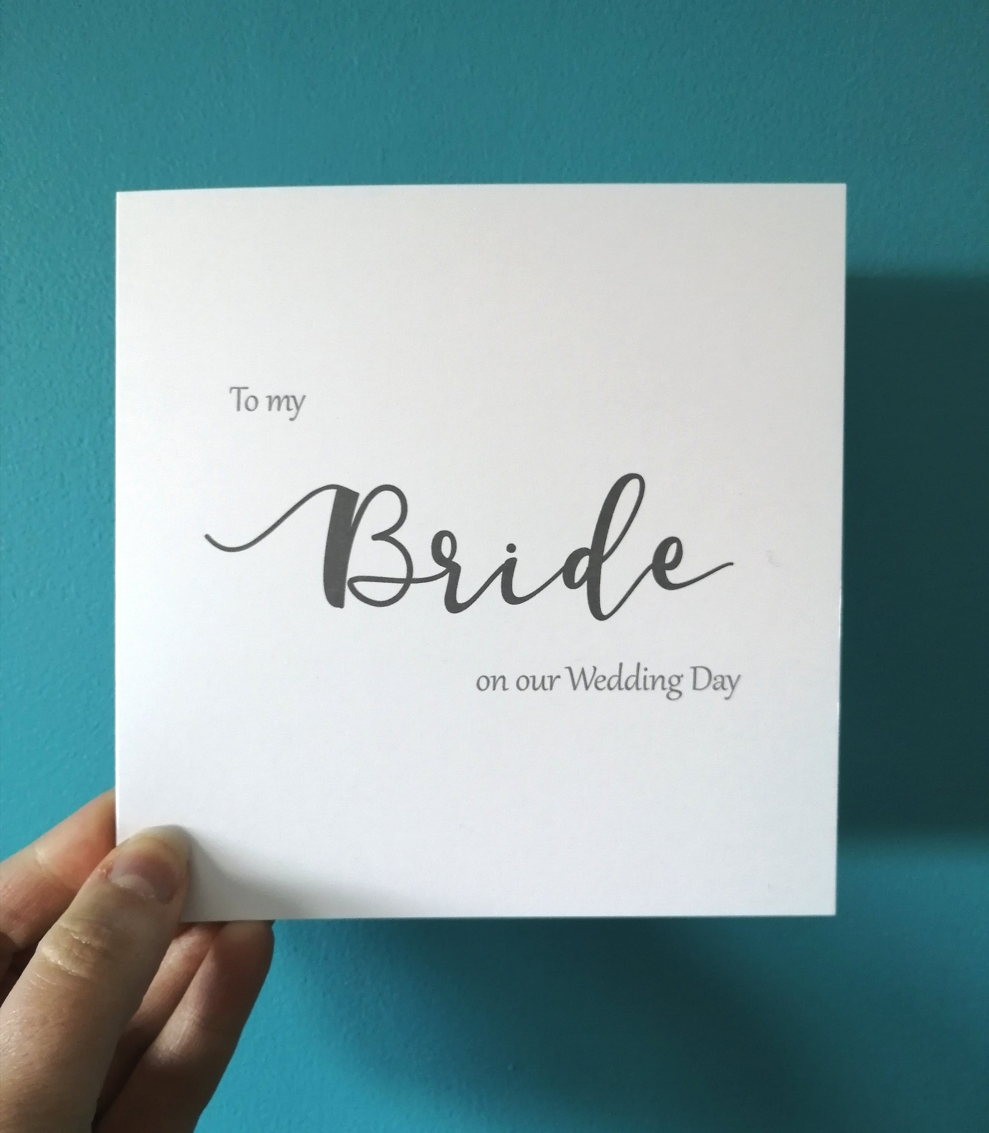 On my Wedding Day Cards image 1