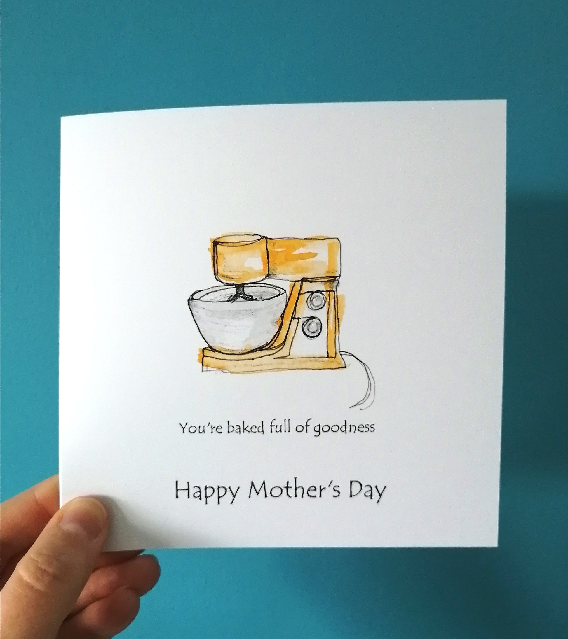 Baked Full of Goodness Mother's Day Card image 0