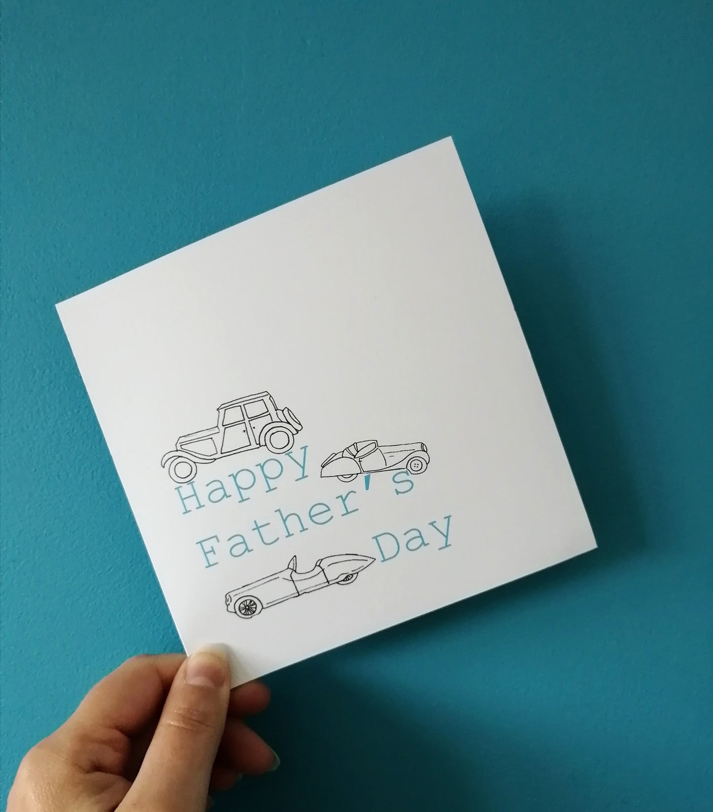 Classic Car Father's Day Card image 0