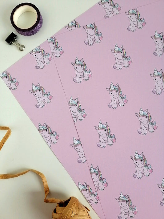 Unicorn Gift Wrap image 0
