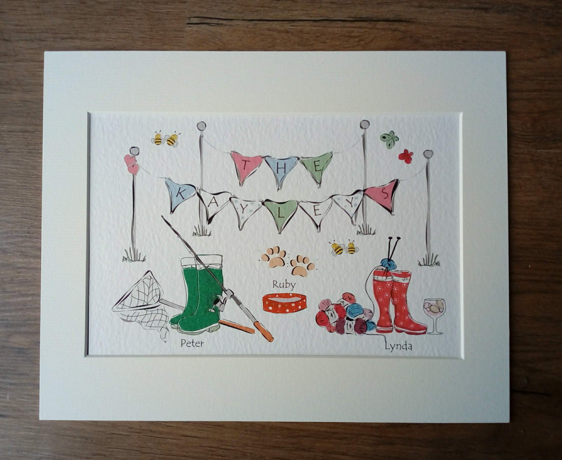 Wellies & Shoes Custom Print image 2