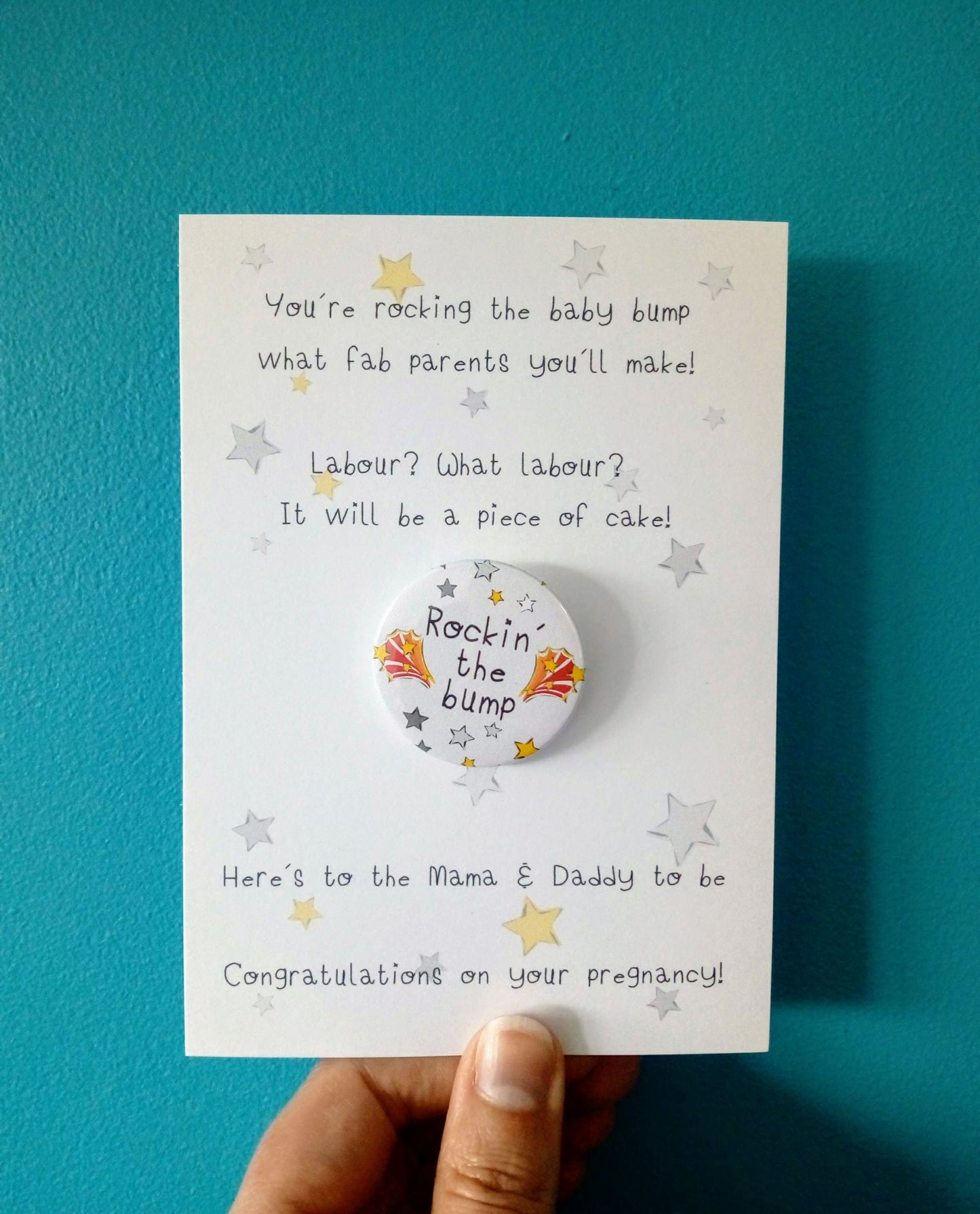 Pregnancy Gift Badge Set image 0