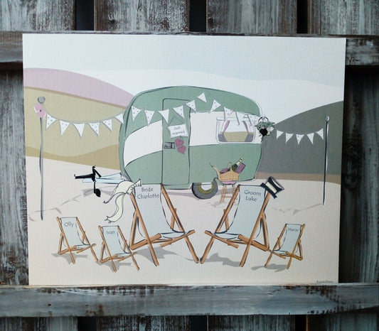 Caravan Family Print image 0