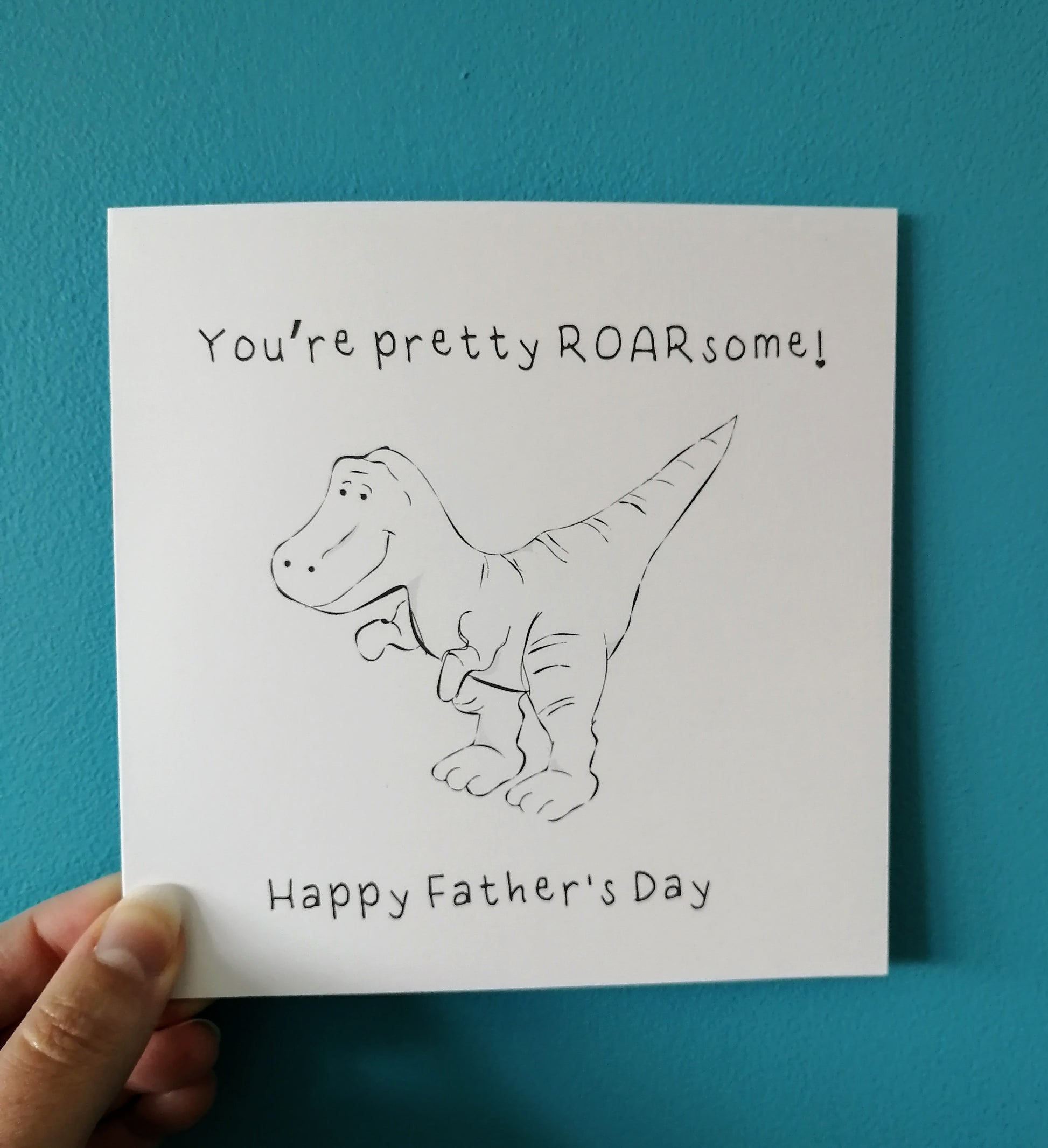 Colour Your Own Father's Day Card image 4