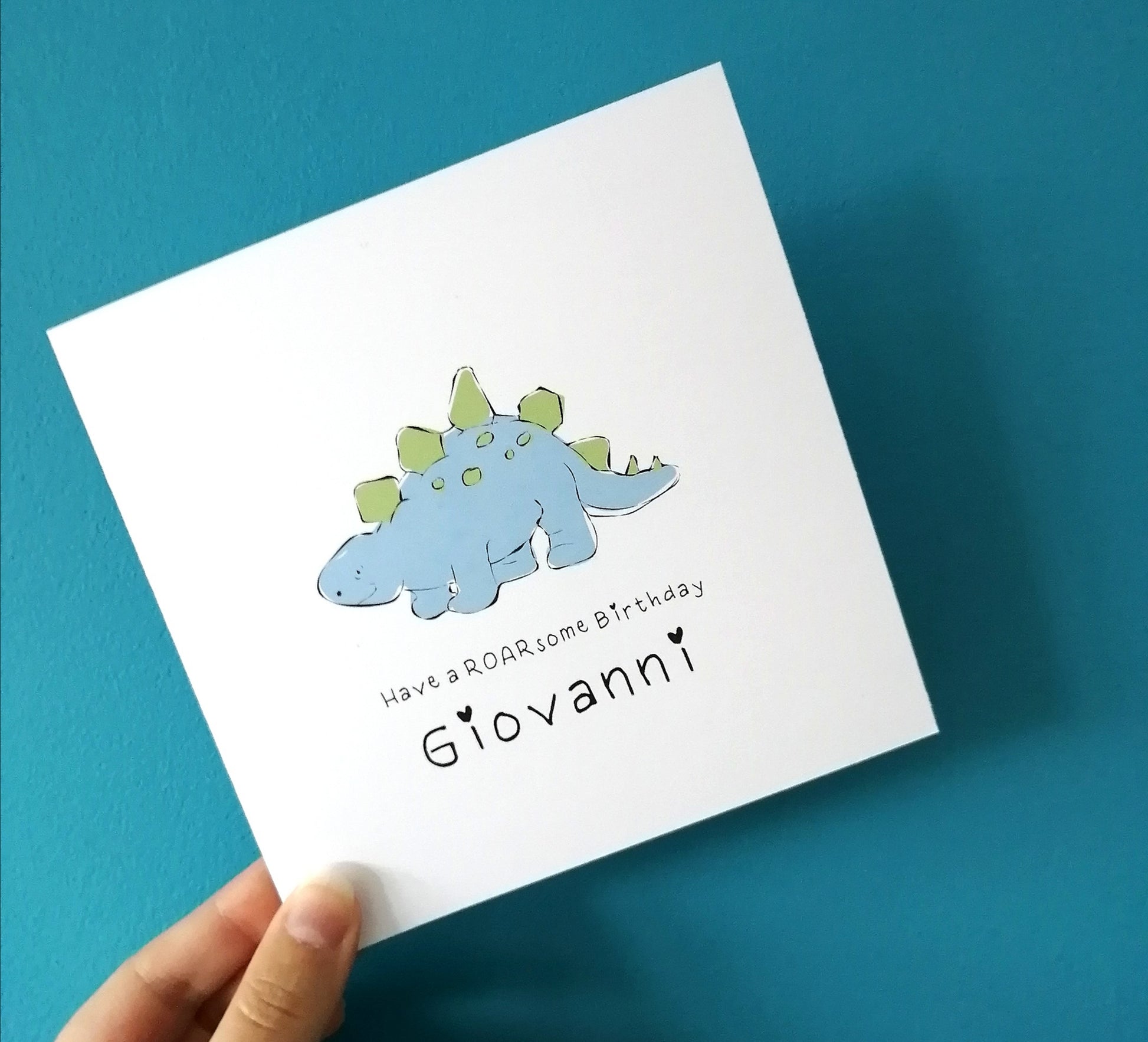 Dinosaur Roarsome Birthday Card image 0