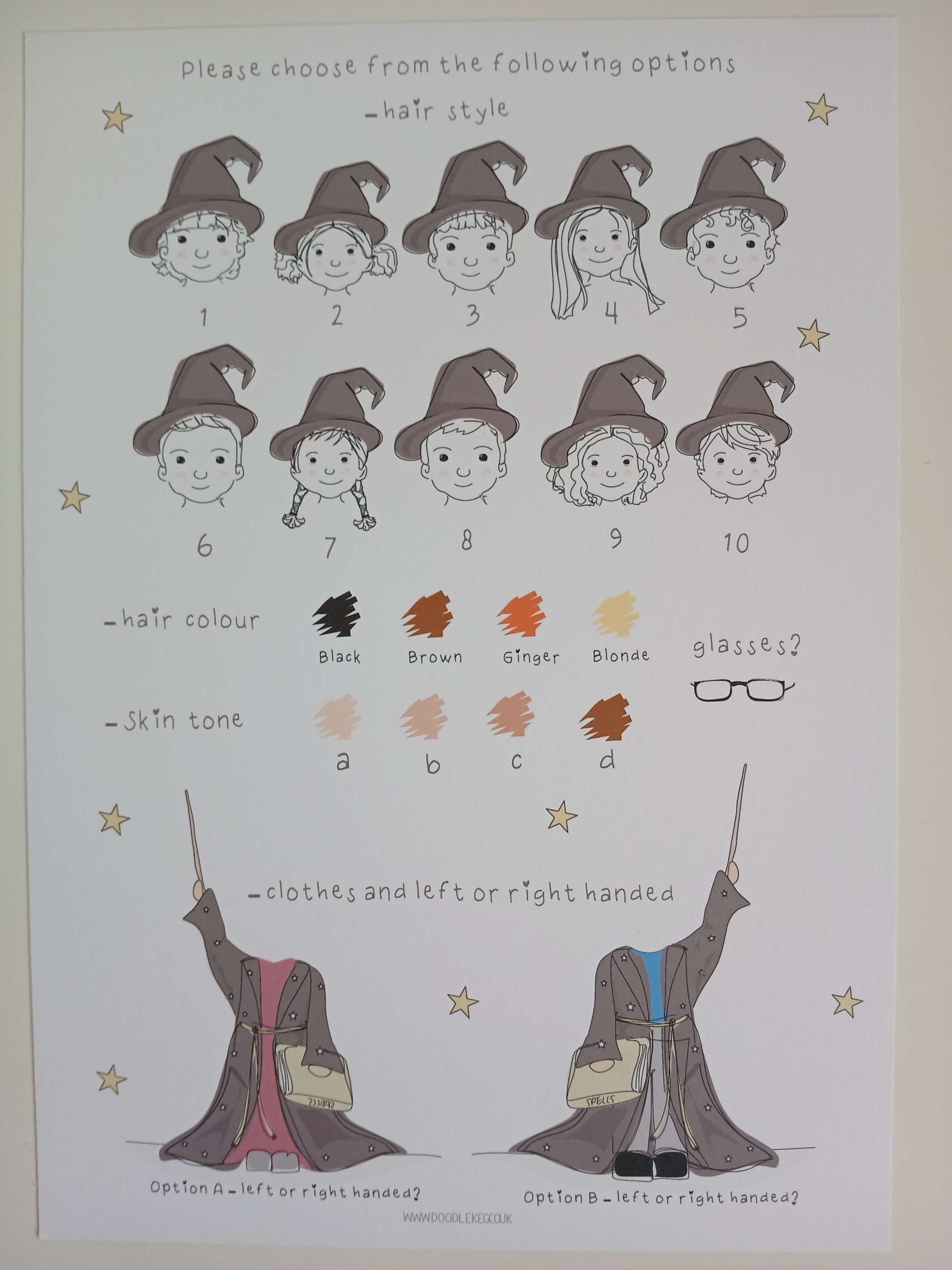 Wizard Birthday Card image 4