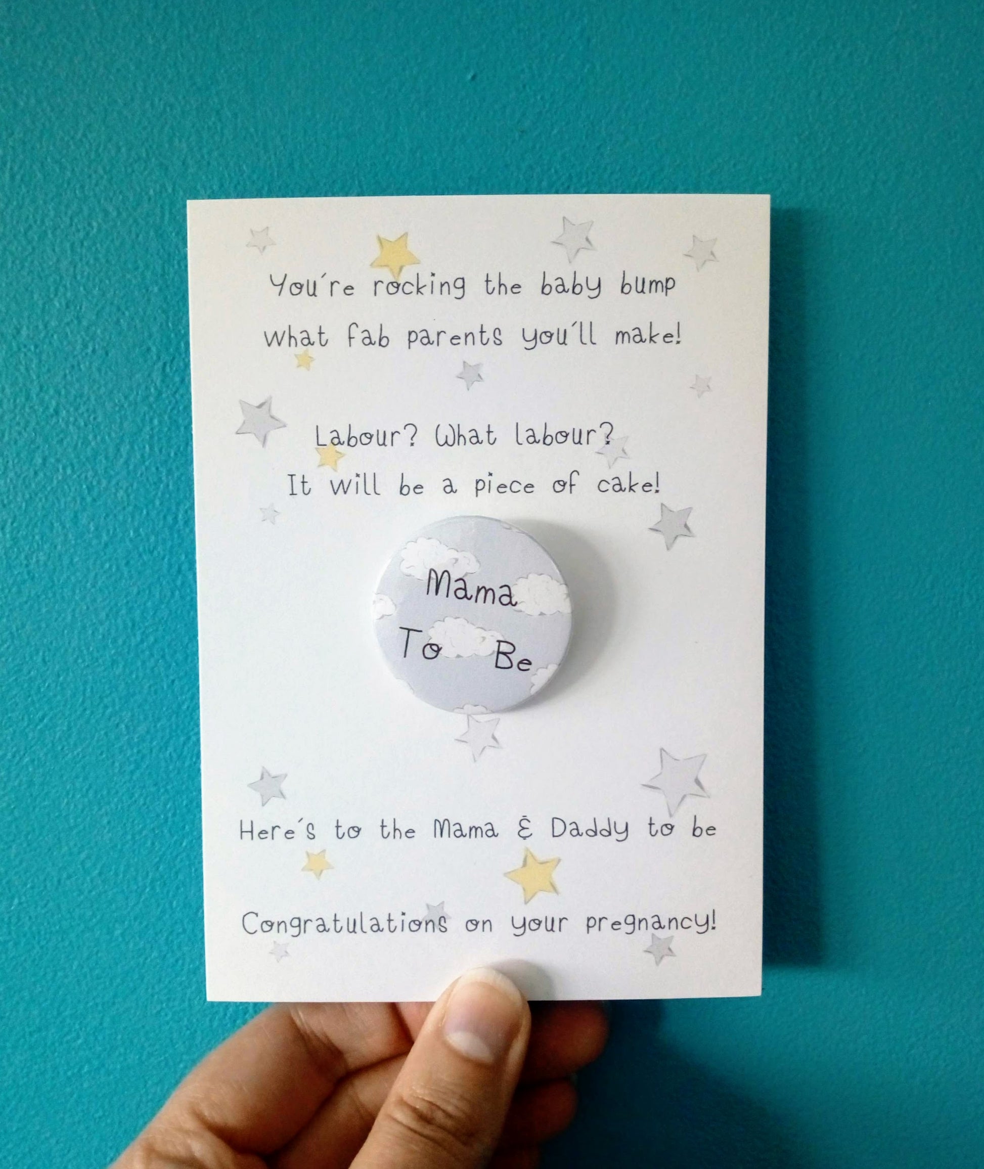 Pregnancy Gift Badge Set image 1