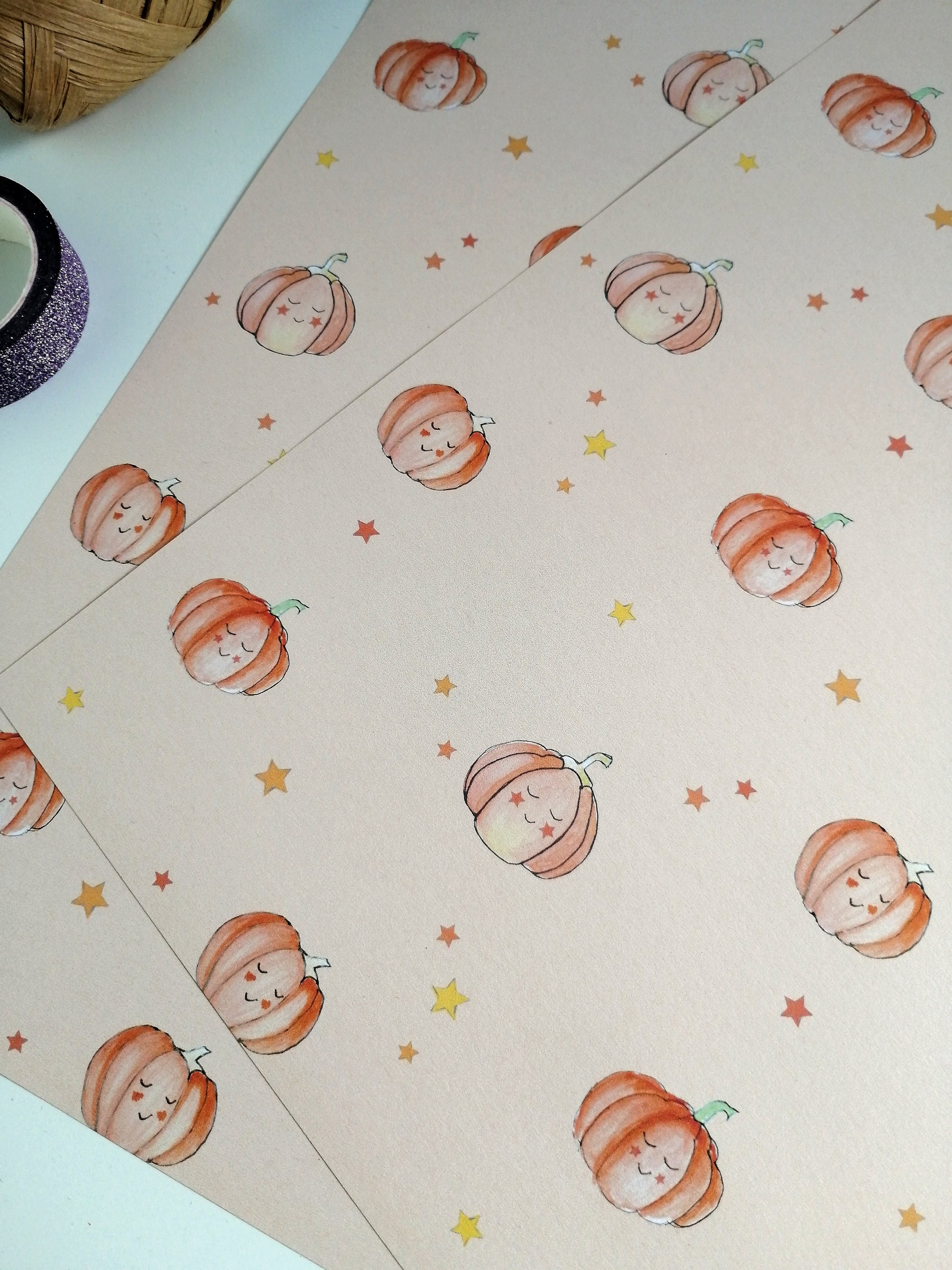 Little Pumpkin Gift Wrap image 1
