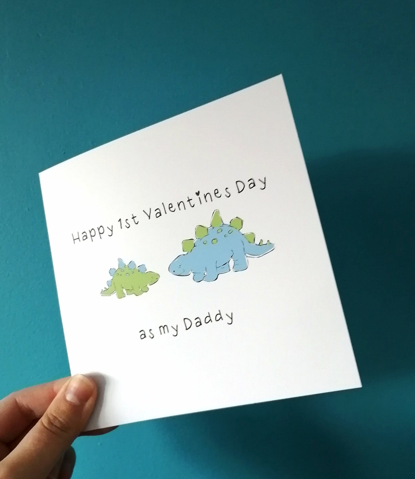 1st Valentines as my Daddy Card image 2