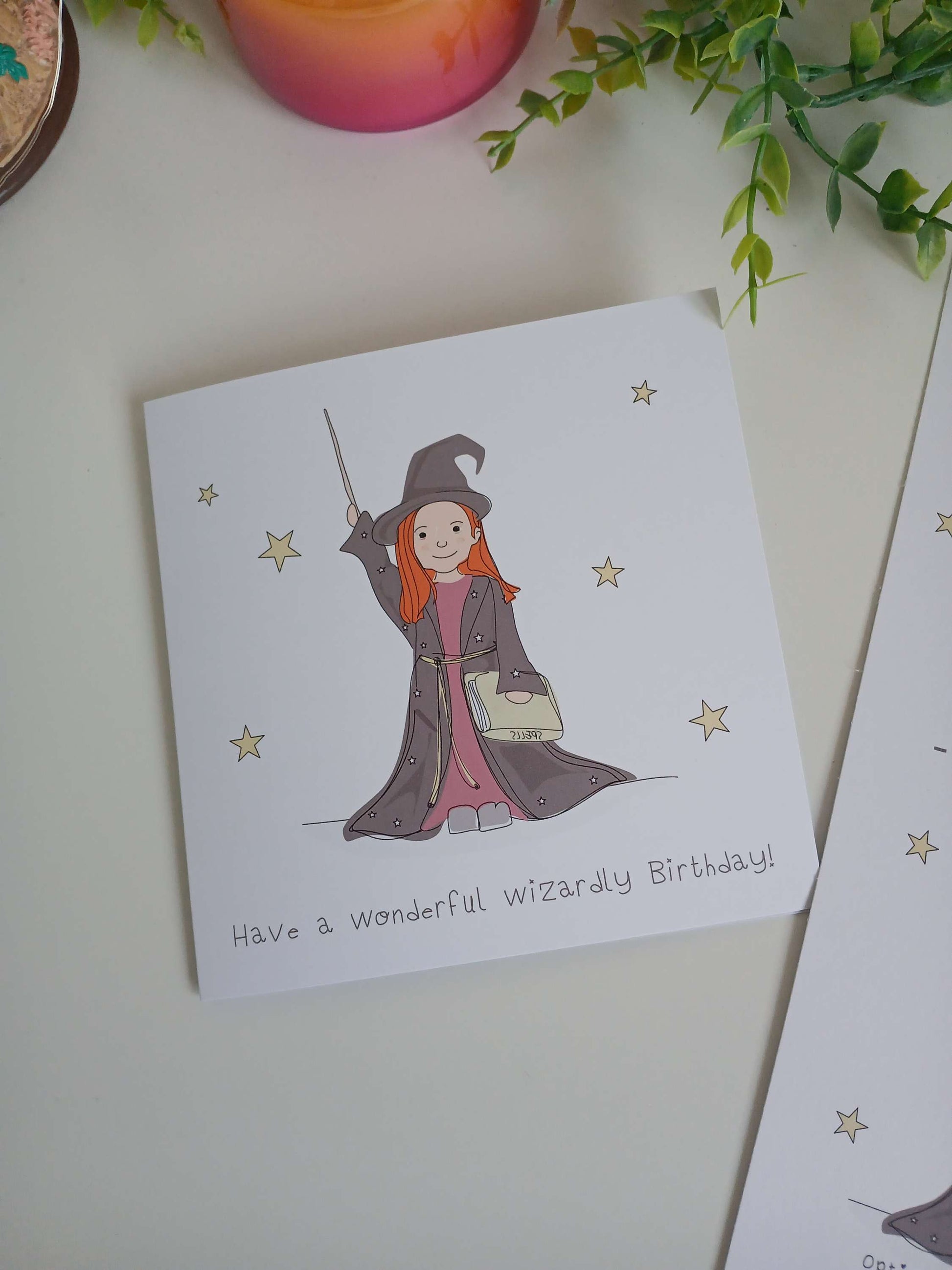 Wizard Birthday Card image 3