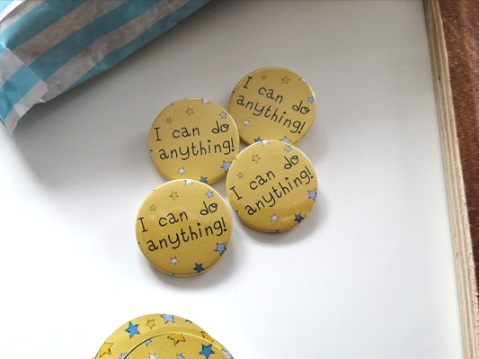 'I can do anything' badge image 1