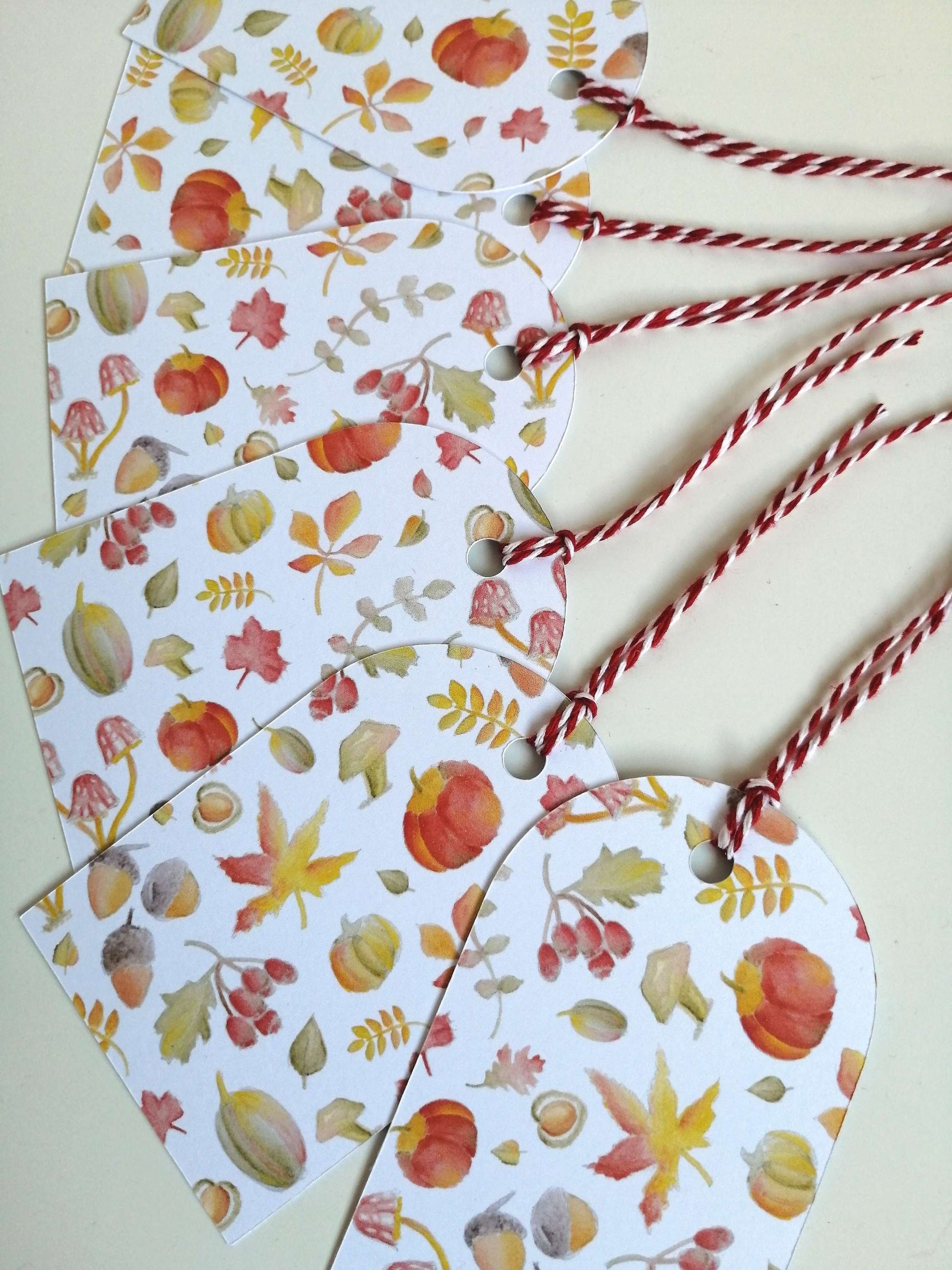 Autumn Gift Tags image 2