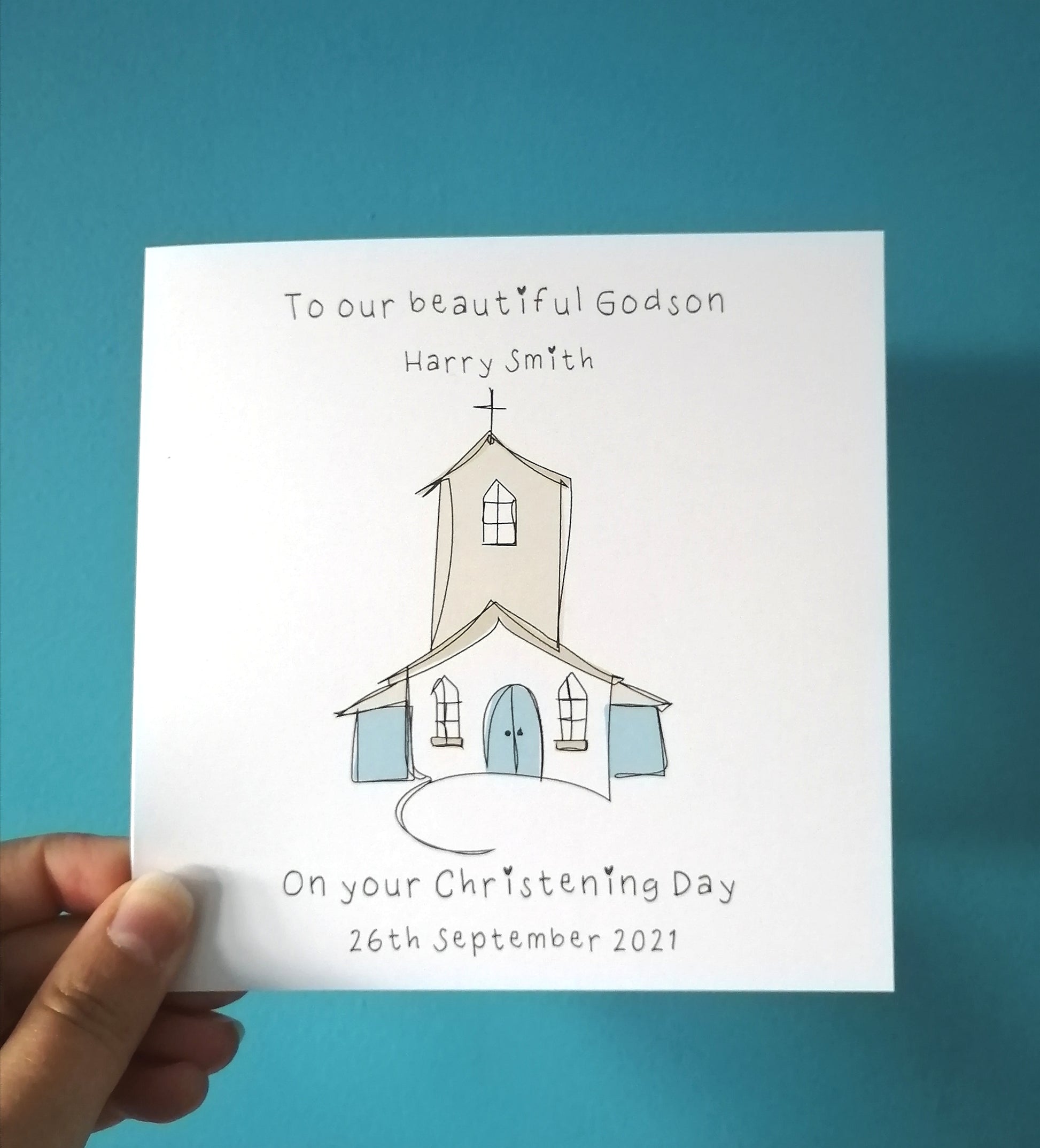 Christening Card image 6