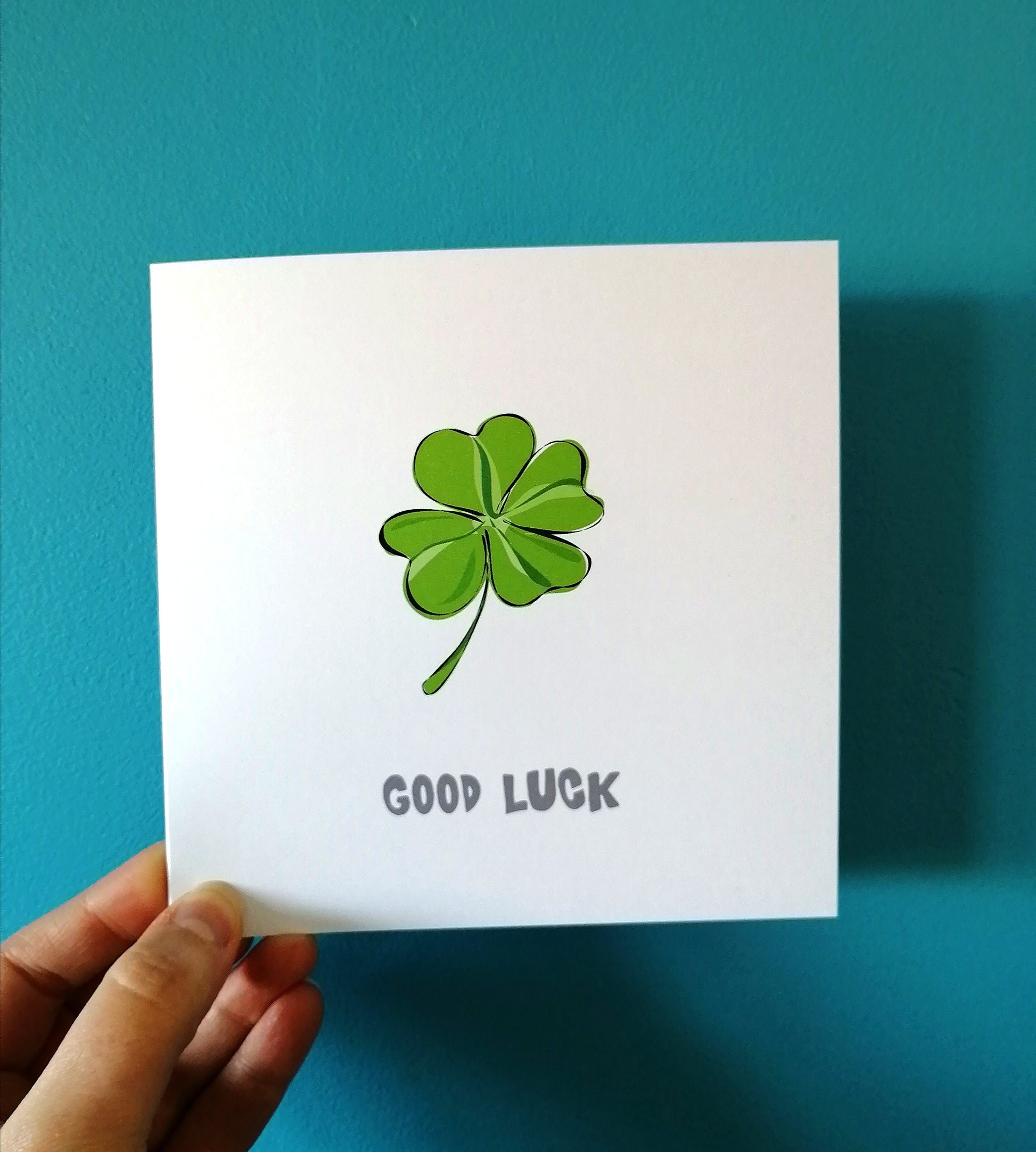 Good Luck Clover Card image 0