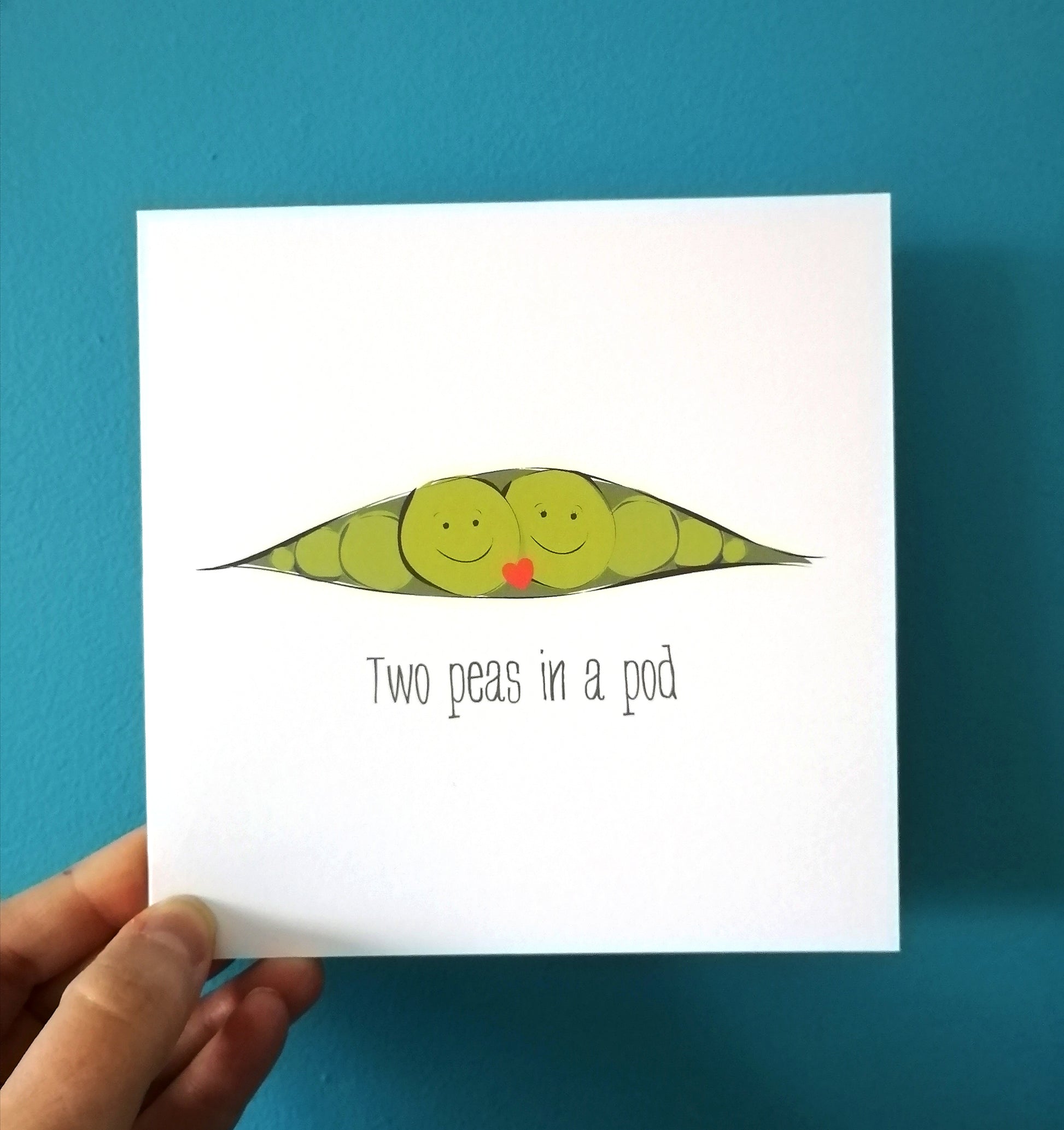 Two Peas in a pod Card image 0