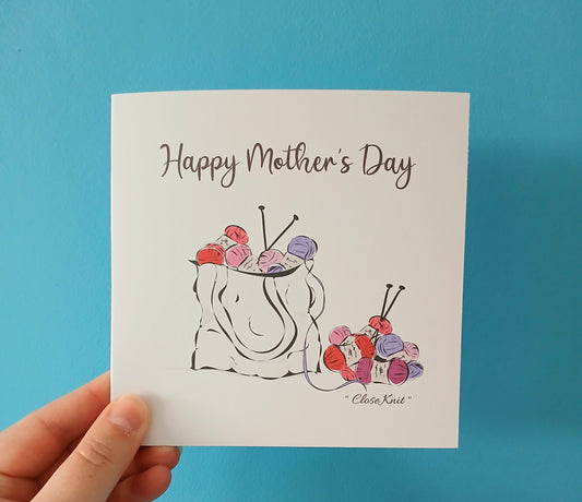 Mother's Day Knitting Card image 0