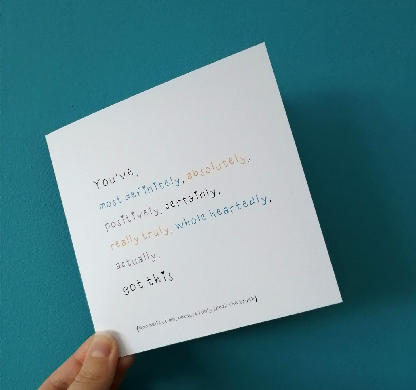 You've got this Card image 3