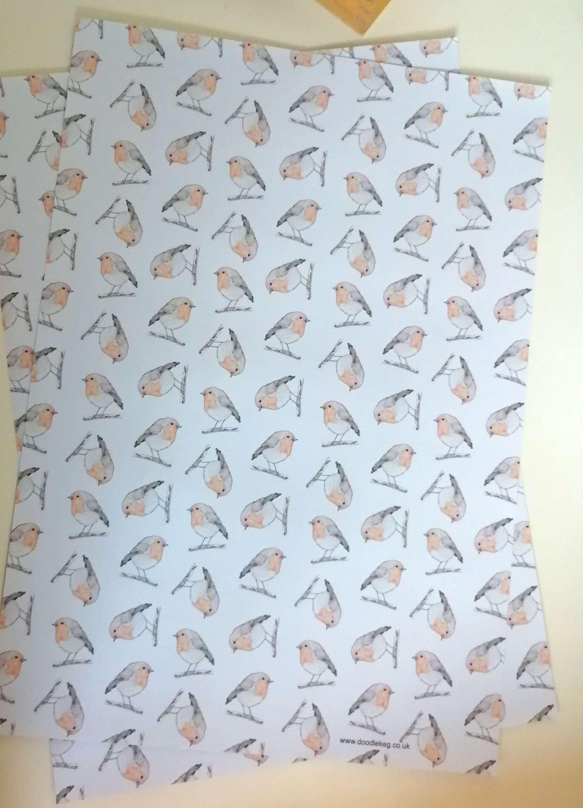 Robin Gift Wrap image 2