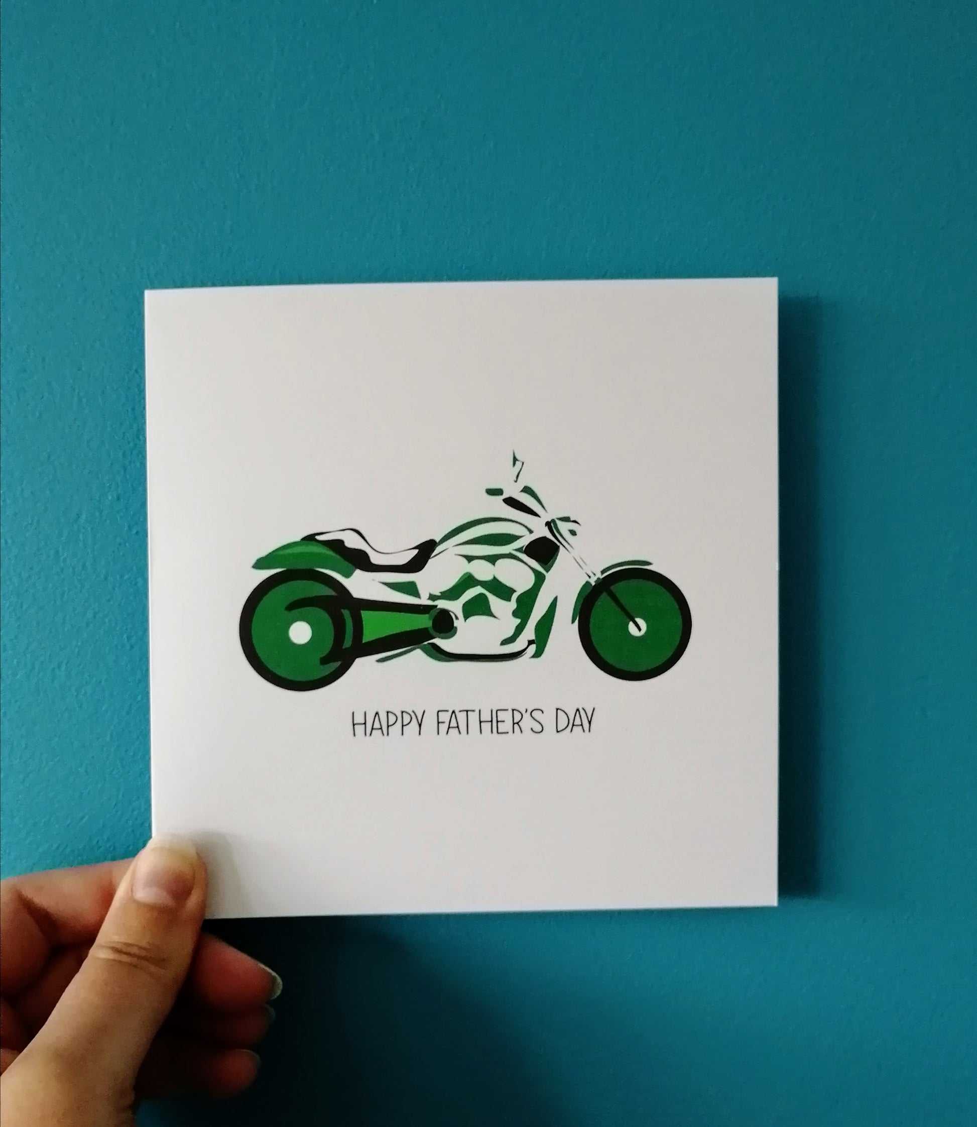 Motorbike Father's Day Card image 0