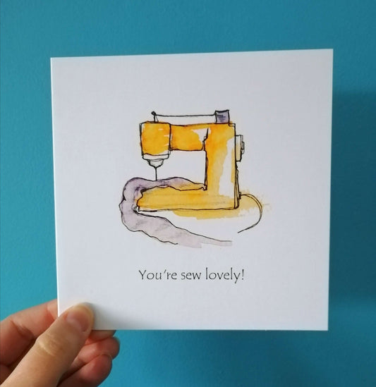 Sewing Machine Card or Print image 0