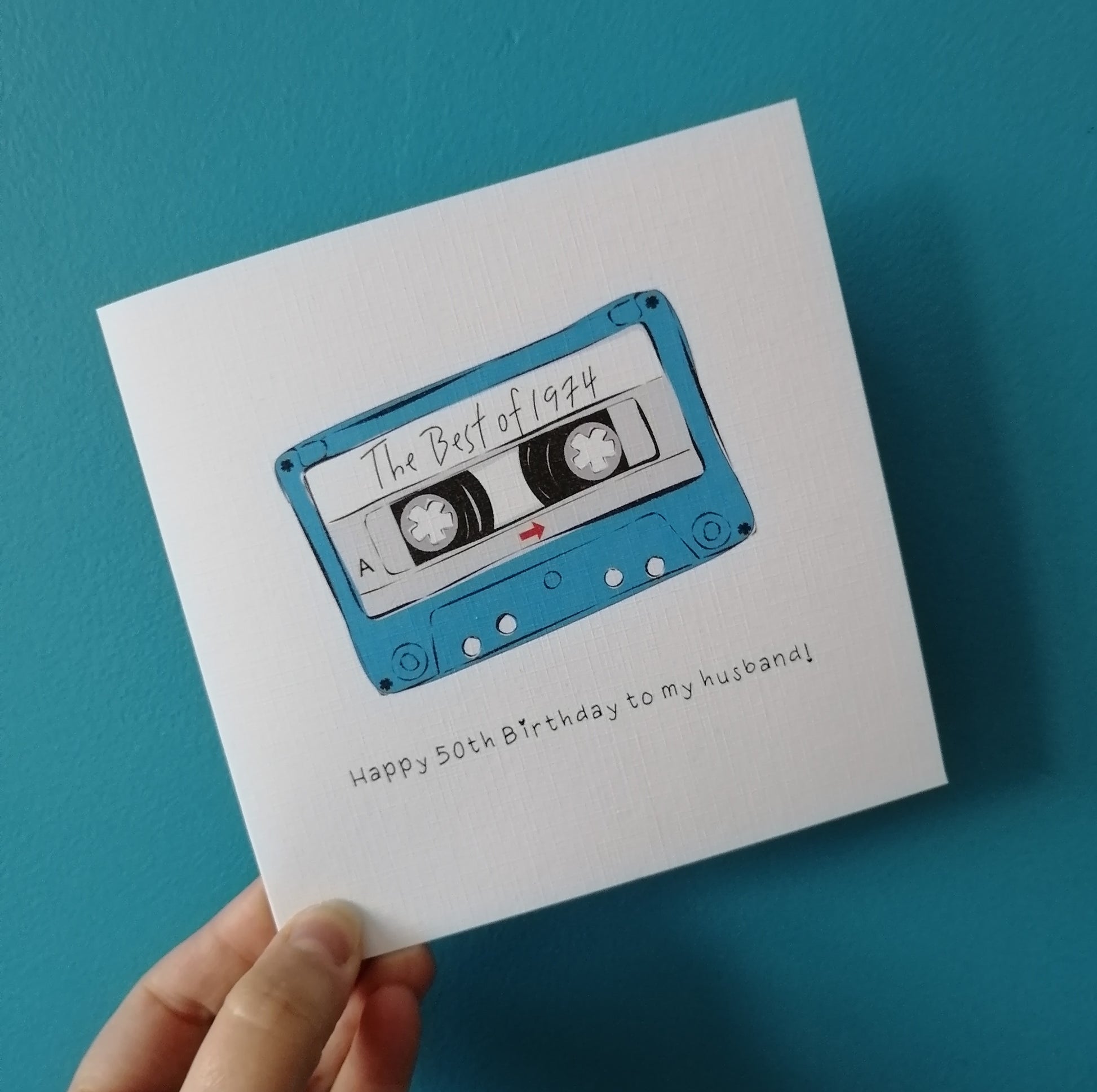 Retro Mixtape Birthday Card image 0