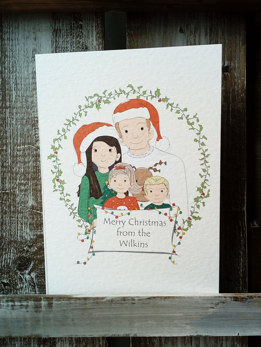 Christmas Family Print & Cards image 0
