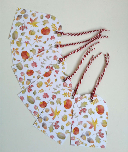 Autumn Gift Tags image 1