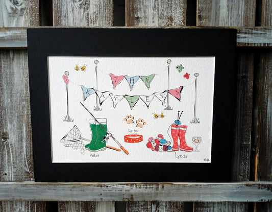 Wellies & Shoes Custom Print image 0