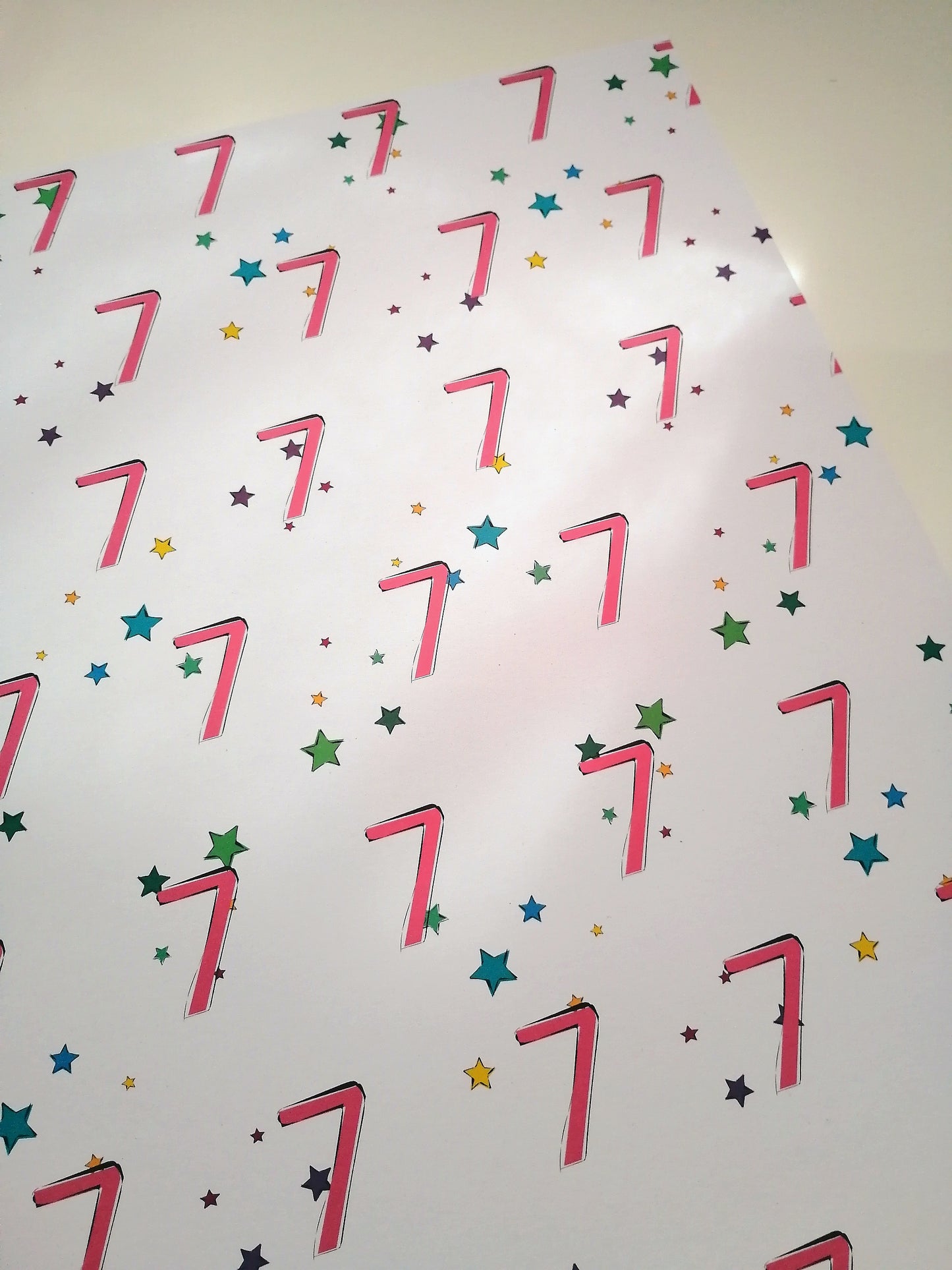 Birthday Age Gift Wrap image 2