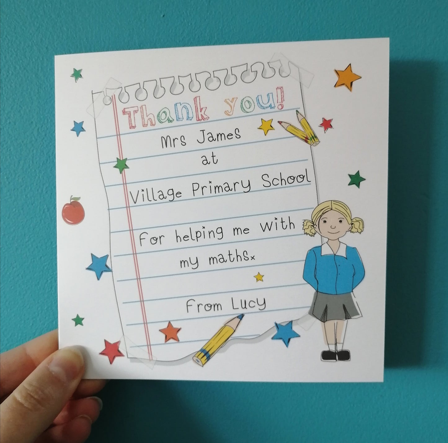 Thank you Teacher Card image 4