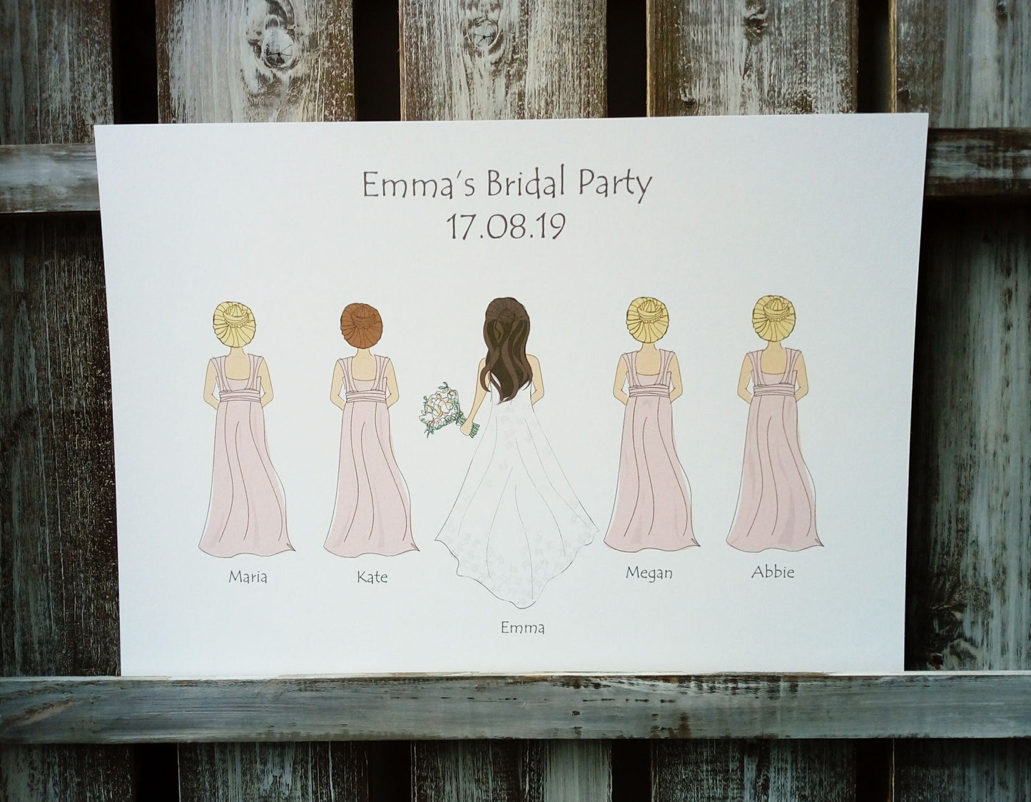 Bridal Party Print image 3