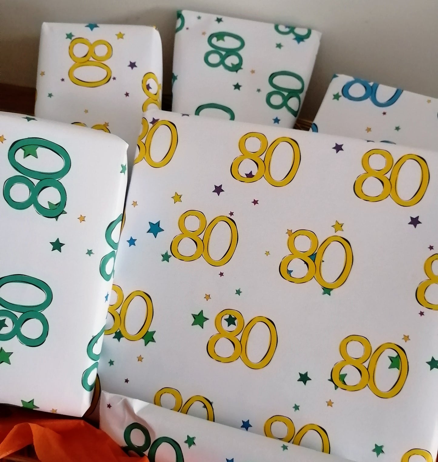 Birthday Age Gift Wrap image 6