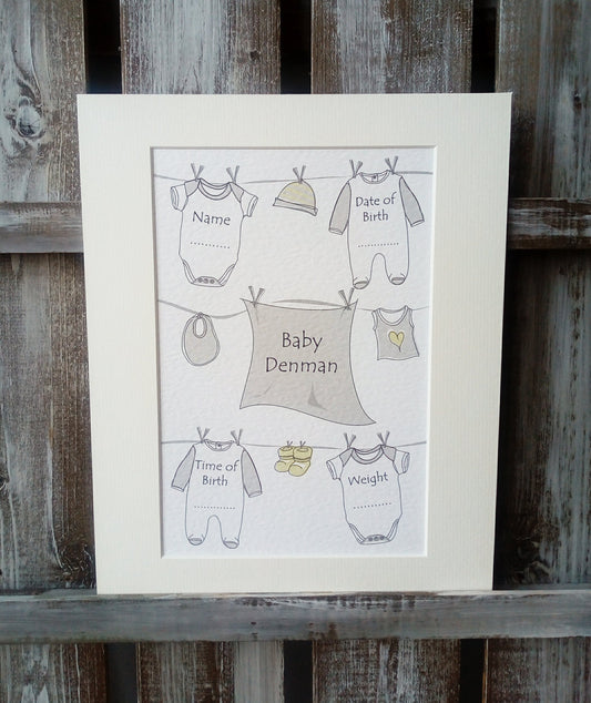 New Baby Print image 0